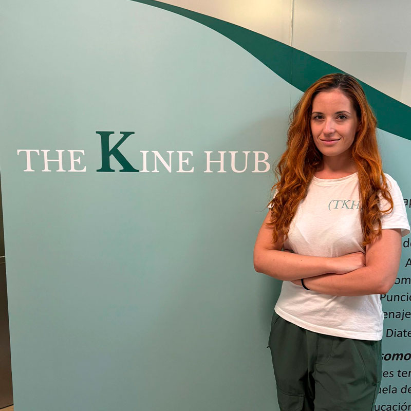 Silvia Valero, fisioterapeuta e instructora de pilates de The Kine Hub Madrid