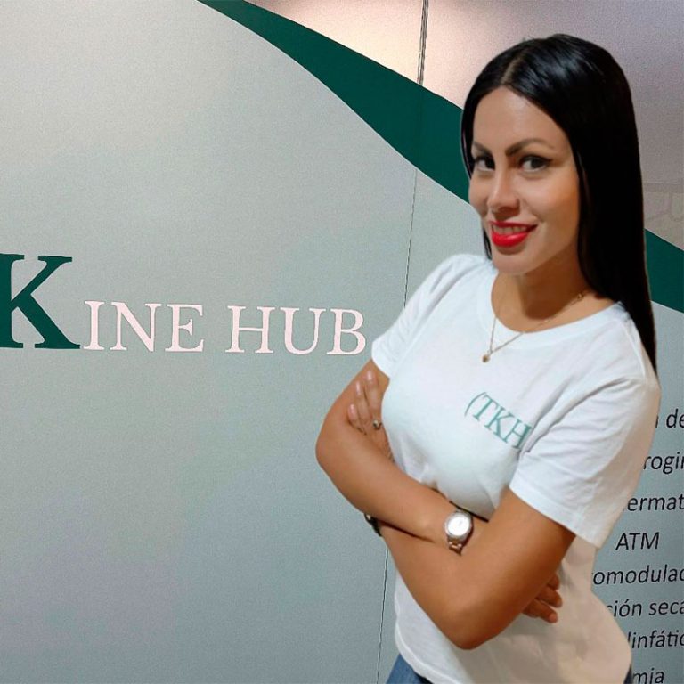Andrea Quinto, fisioterapeuta e instructora de pilates de The Kine Hub Madrid
